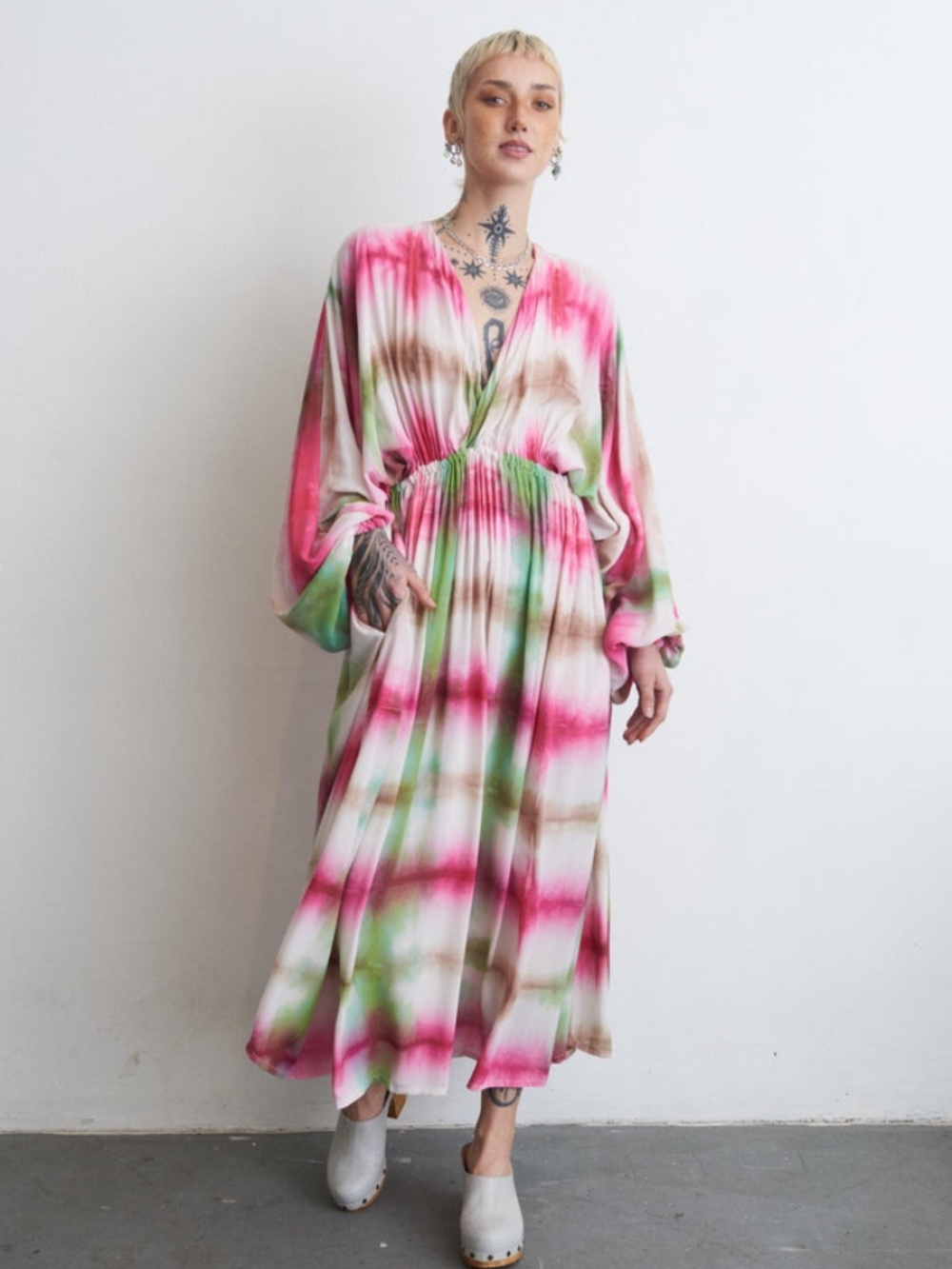 Osei Duro Bating Dress in Serene Dreams